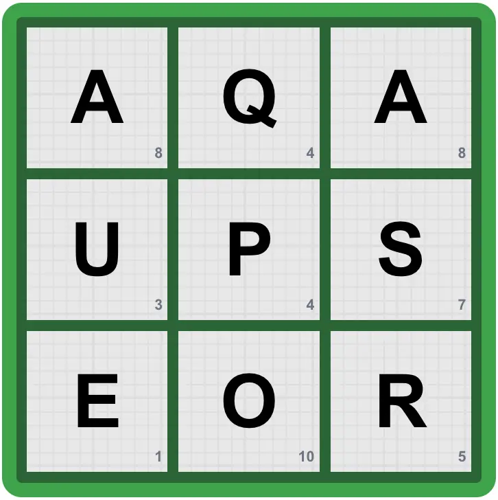Boggle 3x3